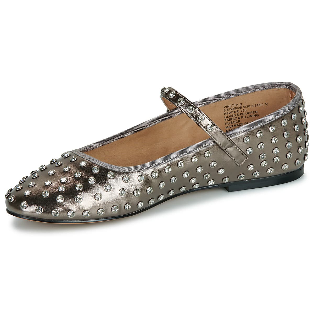 Women's Ballet Flats Steve Madden Gold