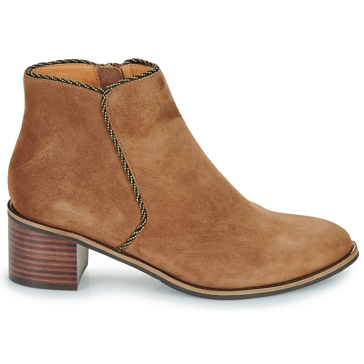 Women's Ankle Boots Mam'Zelle Brown
