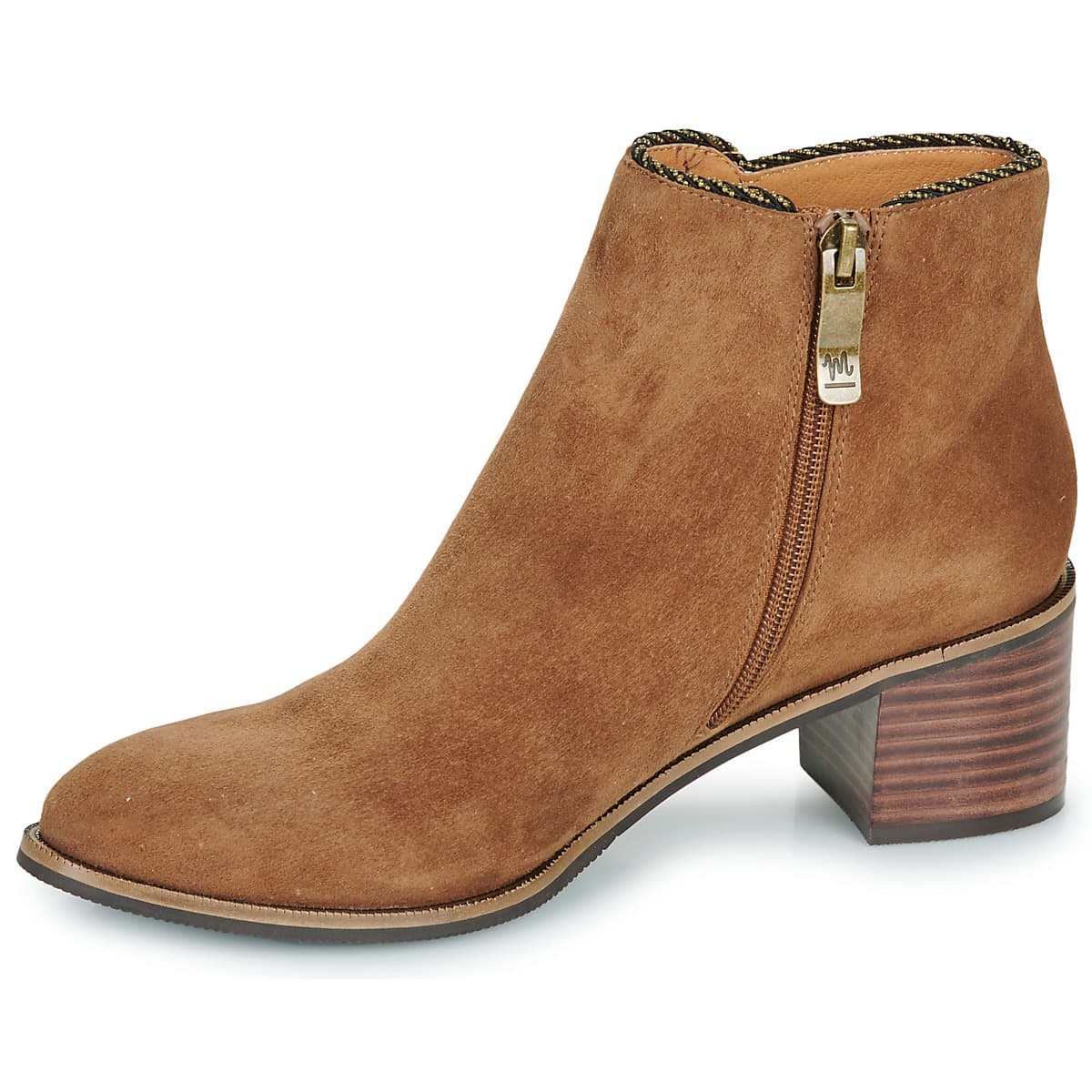 Women's Ankle Boots Mam'Zelle Brown
