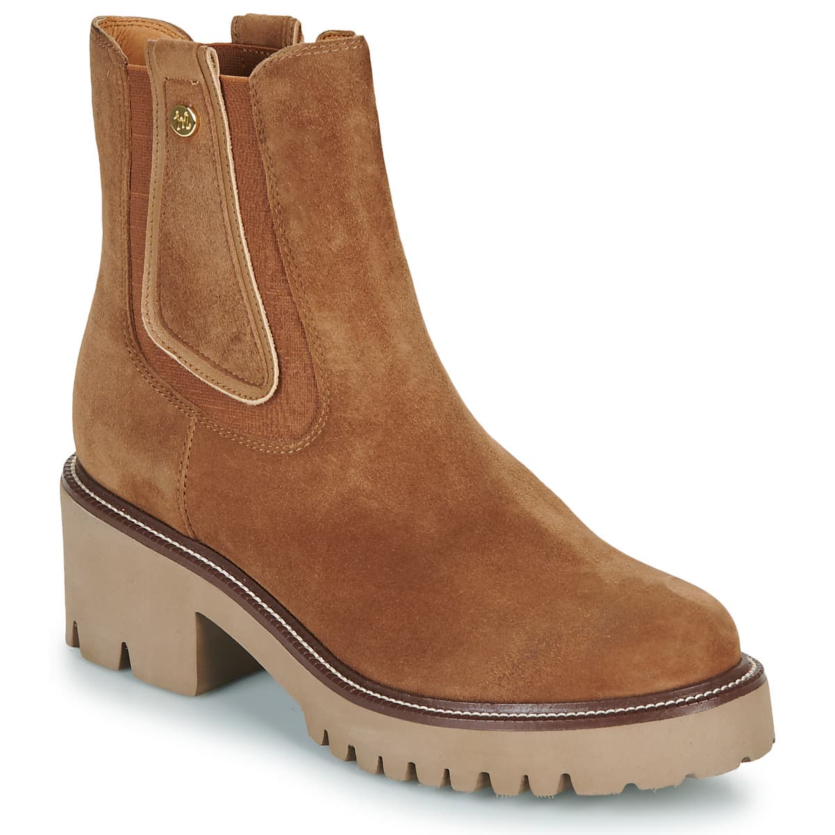 Women's Ankle Boots Mam'Zelle Brown
