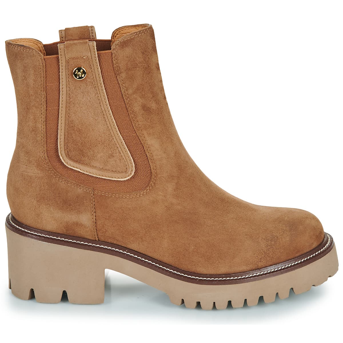 Women's Ankle Boots Mam'Zelle Brown