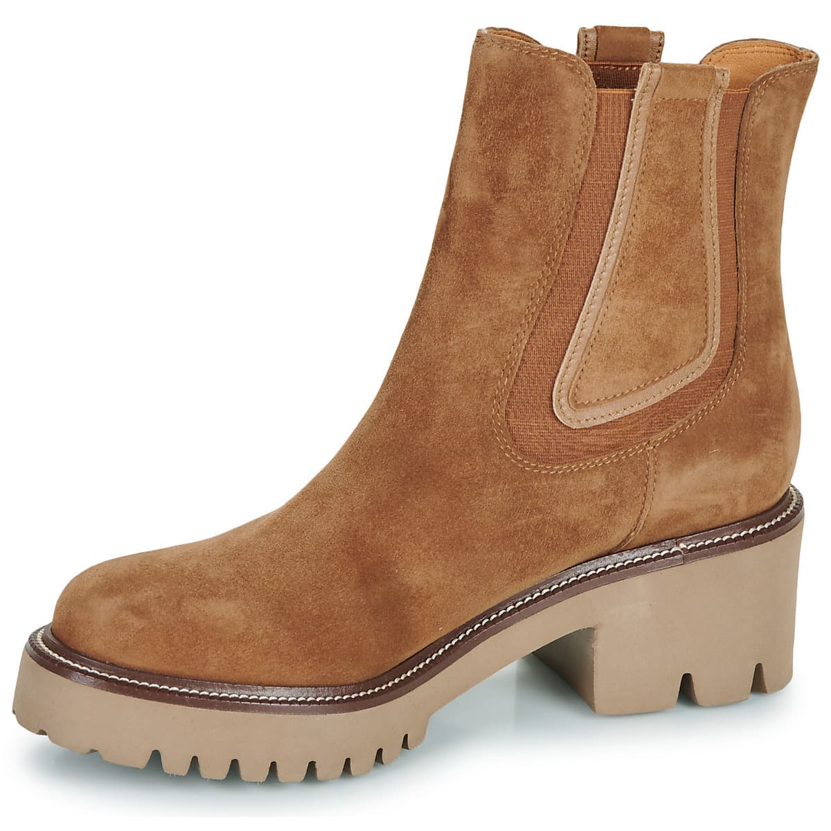 Women's Ankle Boots Mam'Zelle Brown