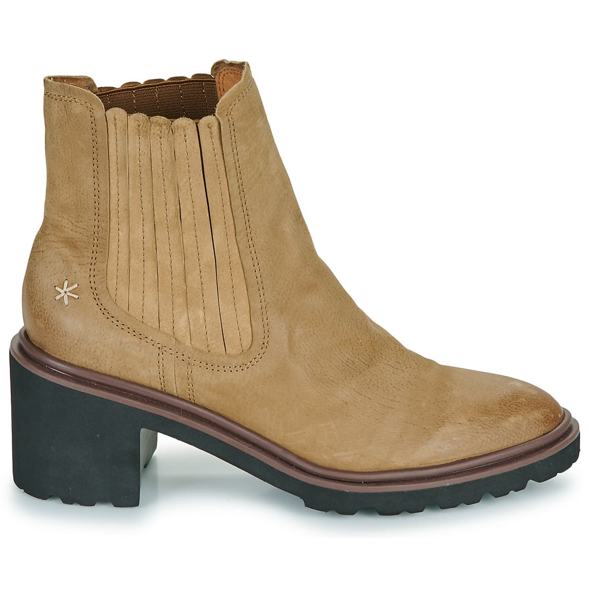 Women's Ankle Boots Mam'Zelle Brown