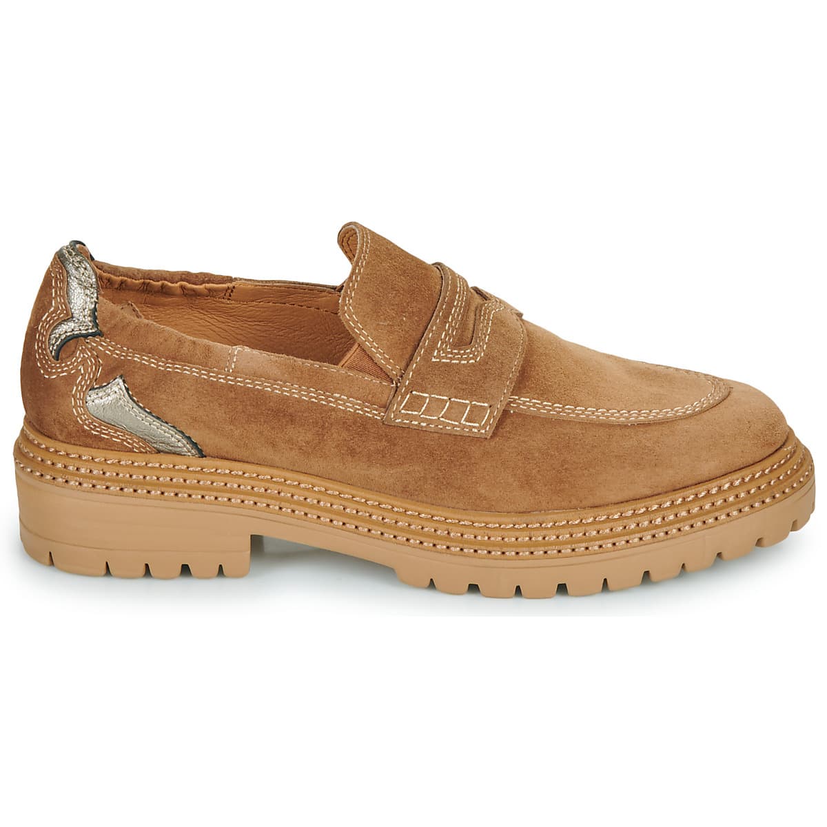 Women's Loafers Mam'Zelle Brown