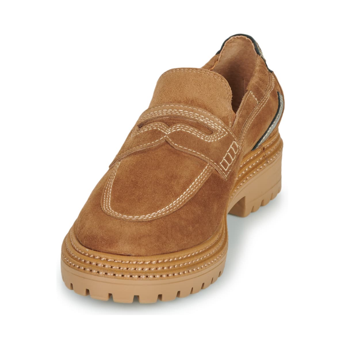 Women's Loafers Mam'Zelle Brown