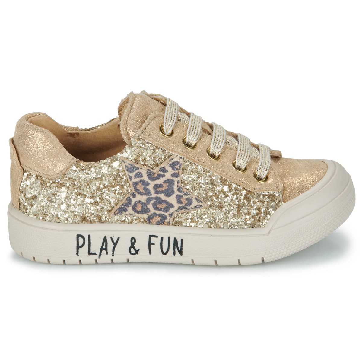 Girls' Sneakers Bopy Gold