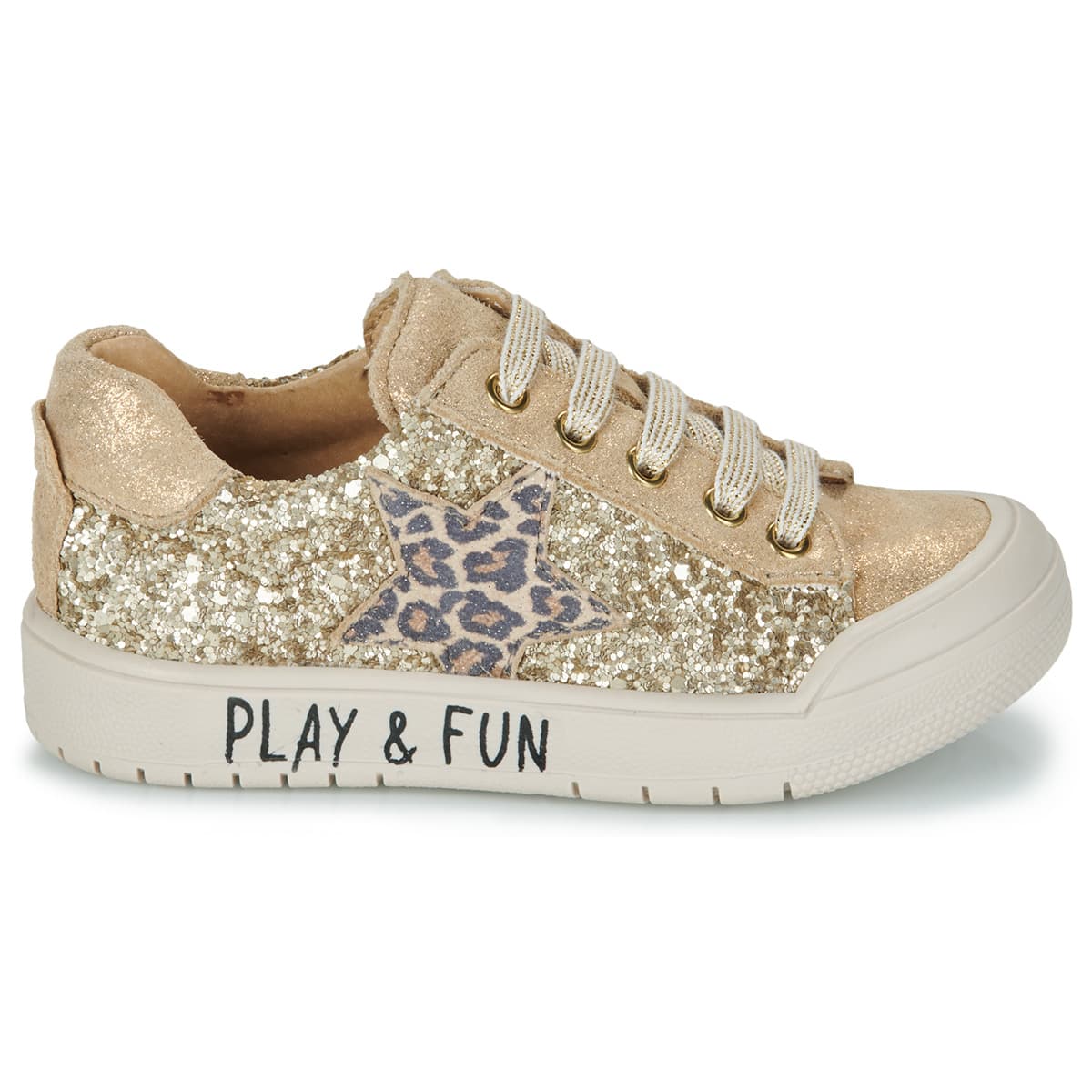 Girls' Sneakers Bopy Gold