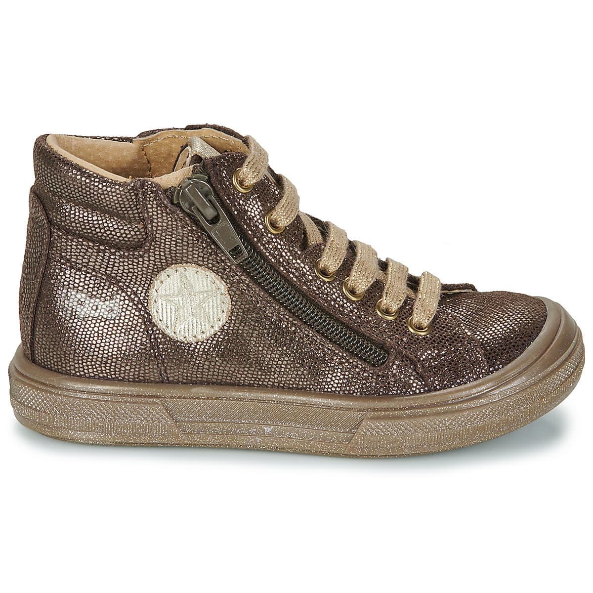 Girls' Sneakers Bopy Brown