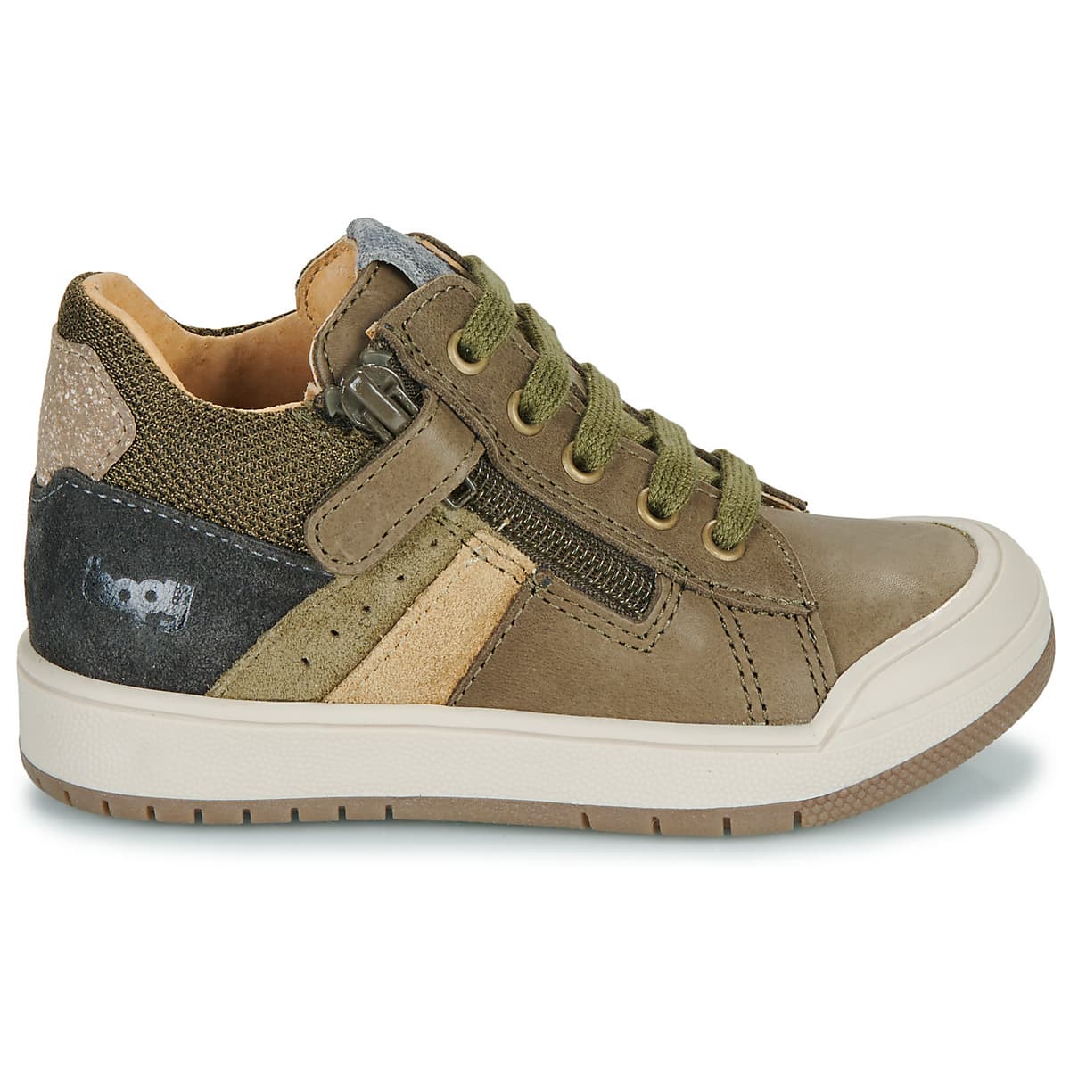 Boys' Sneakers Bopy Khaki