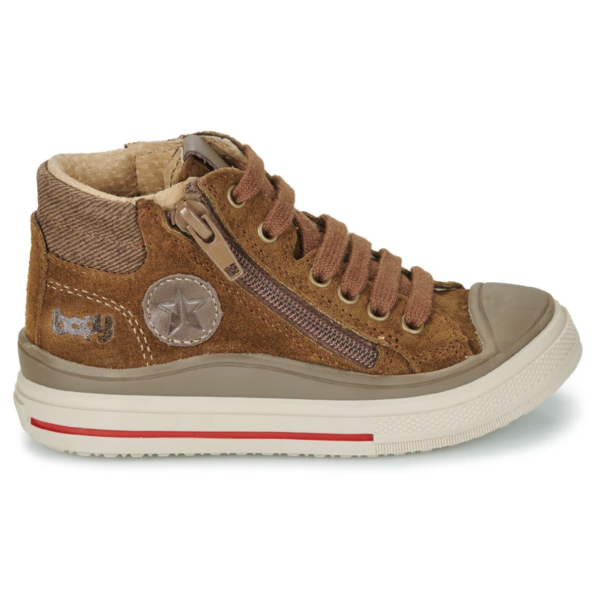 Boys' Sneakers Bopy Brown