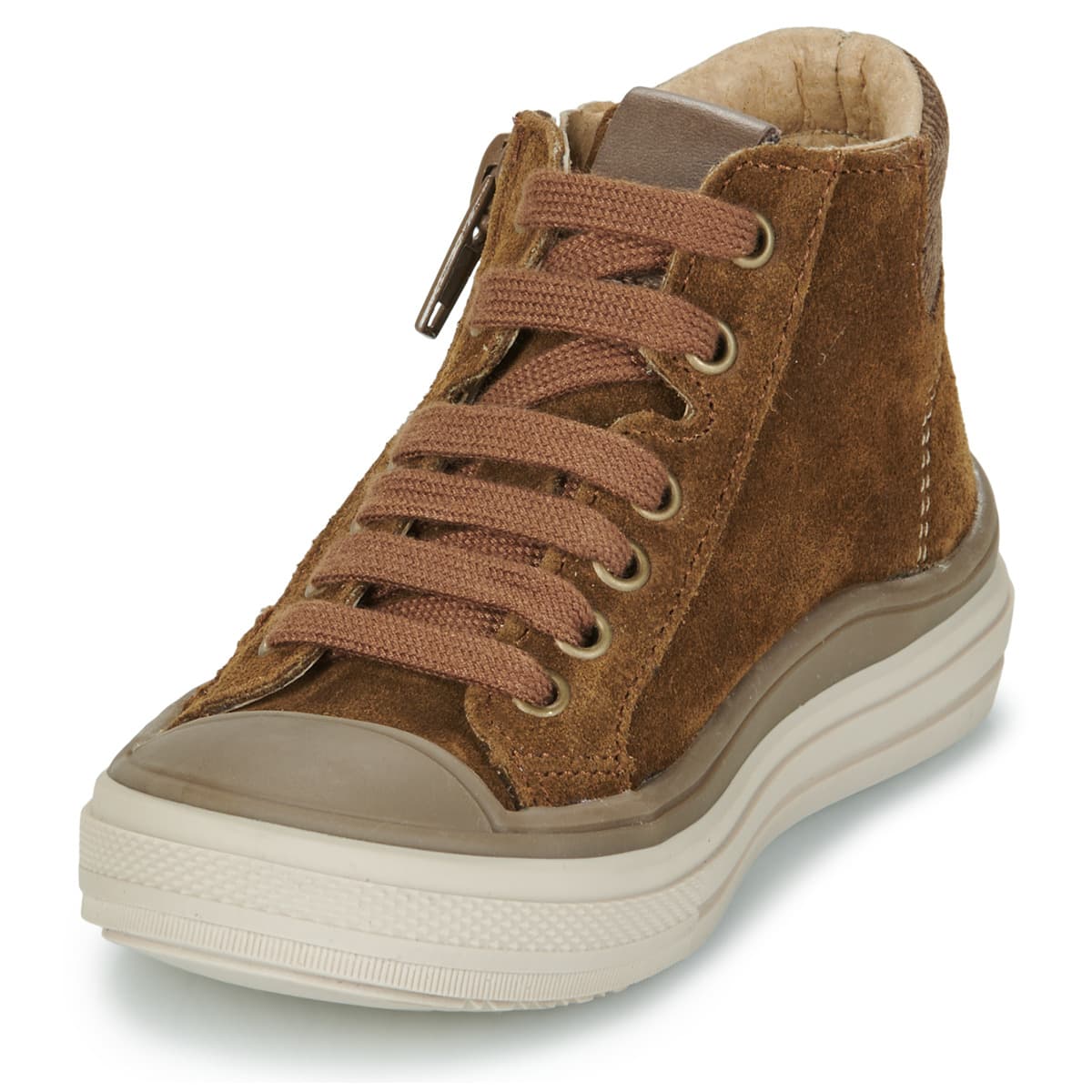 Boys' Sneakers Bopy Brown