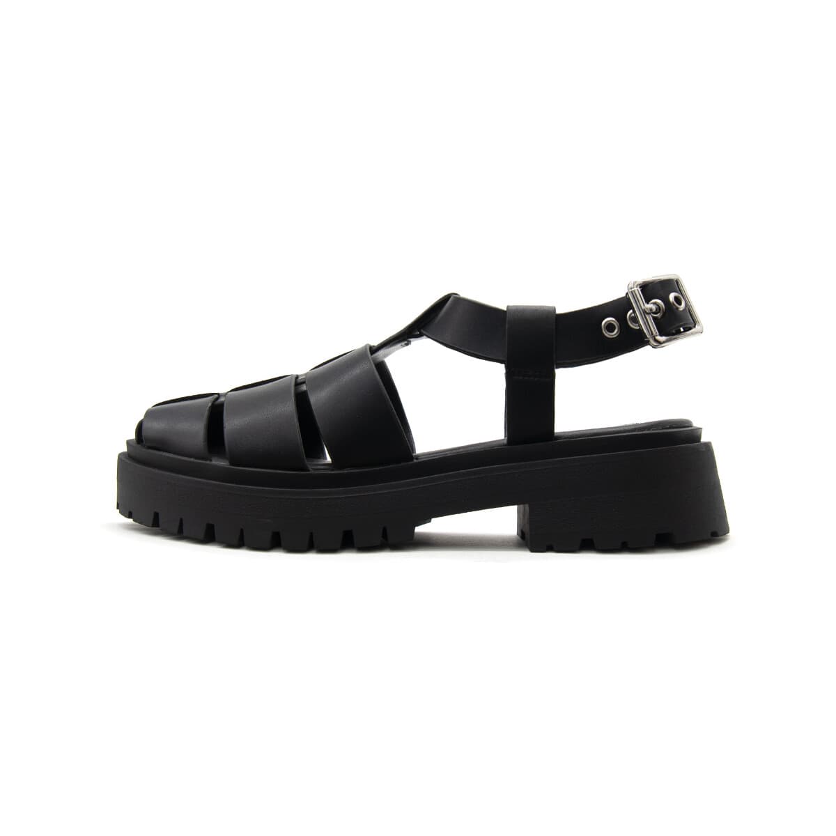 Σανδάλια με πλατφόρμα Steve Madden MARKET LEATHER CHUNKY SANDALS WOMEN