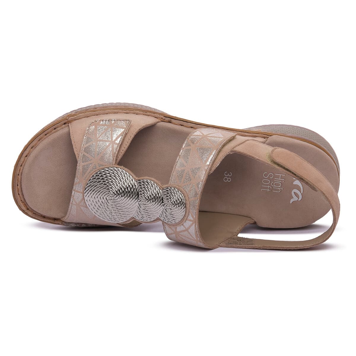 Women's Platforms Ara White