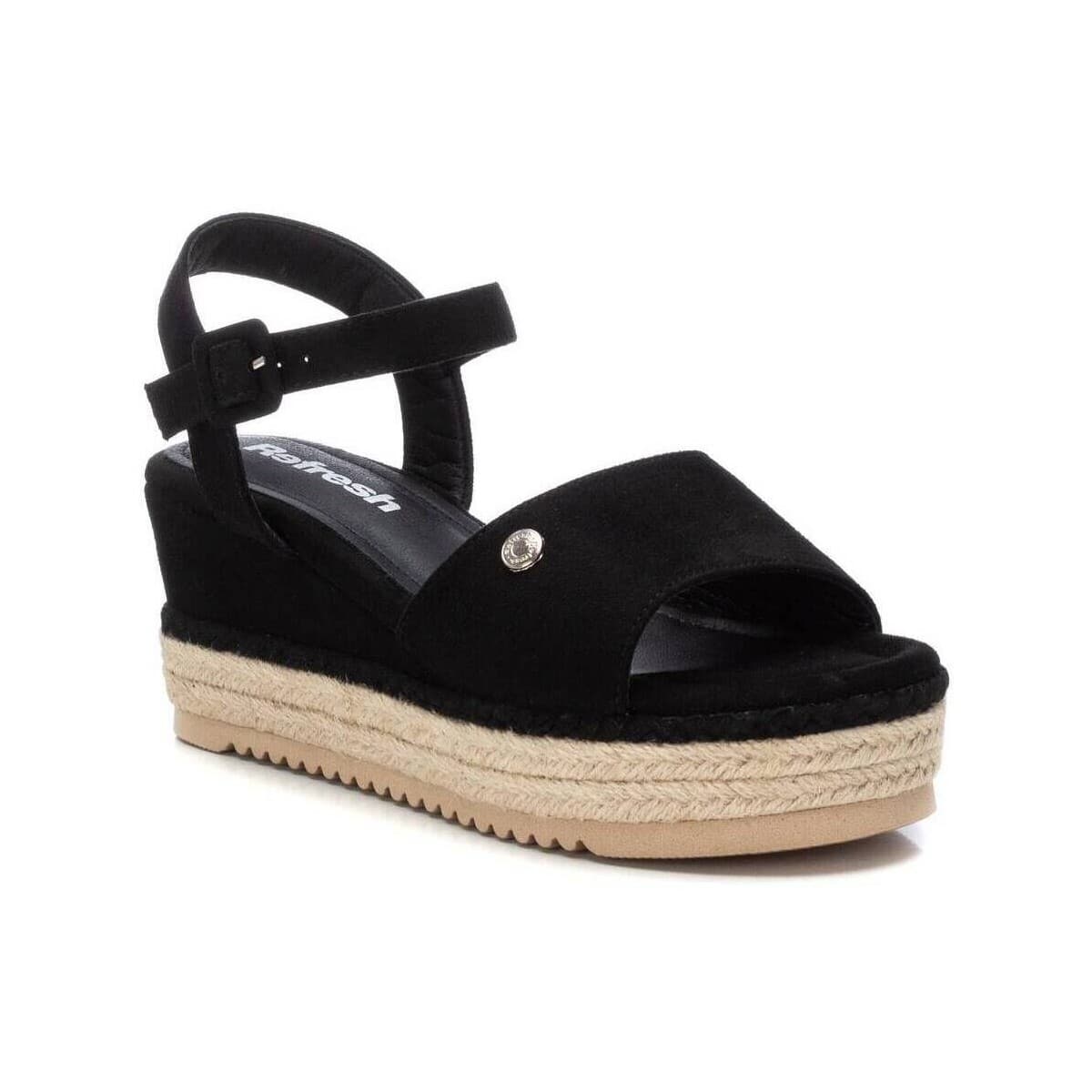 Women's Platforms Refresh Black