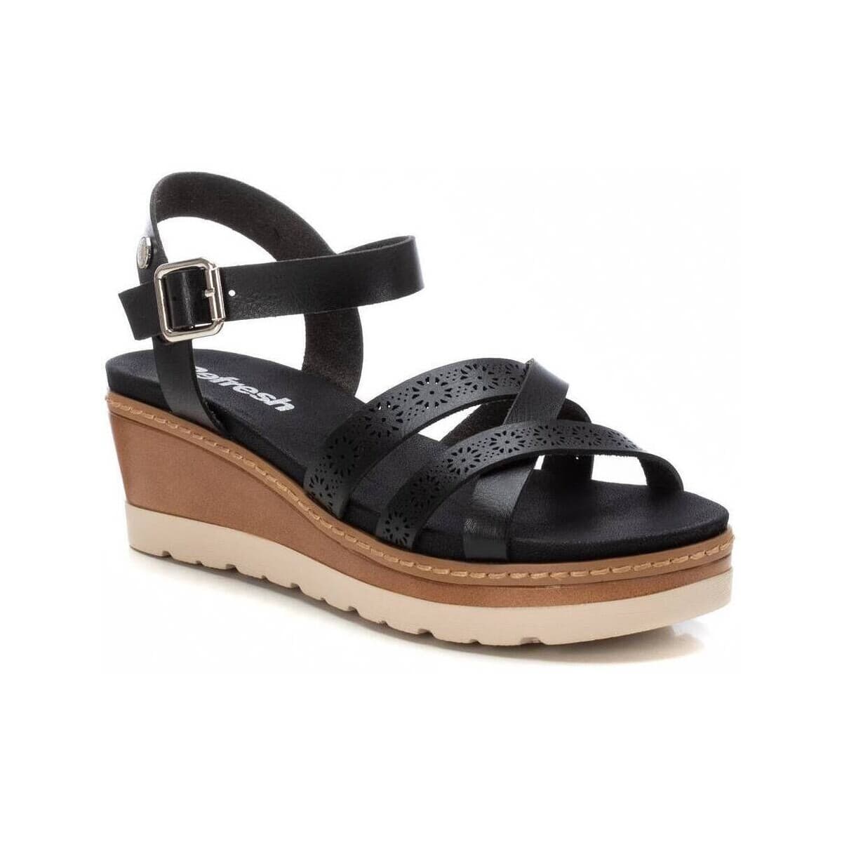 Women's Platforms Refresh Black