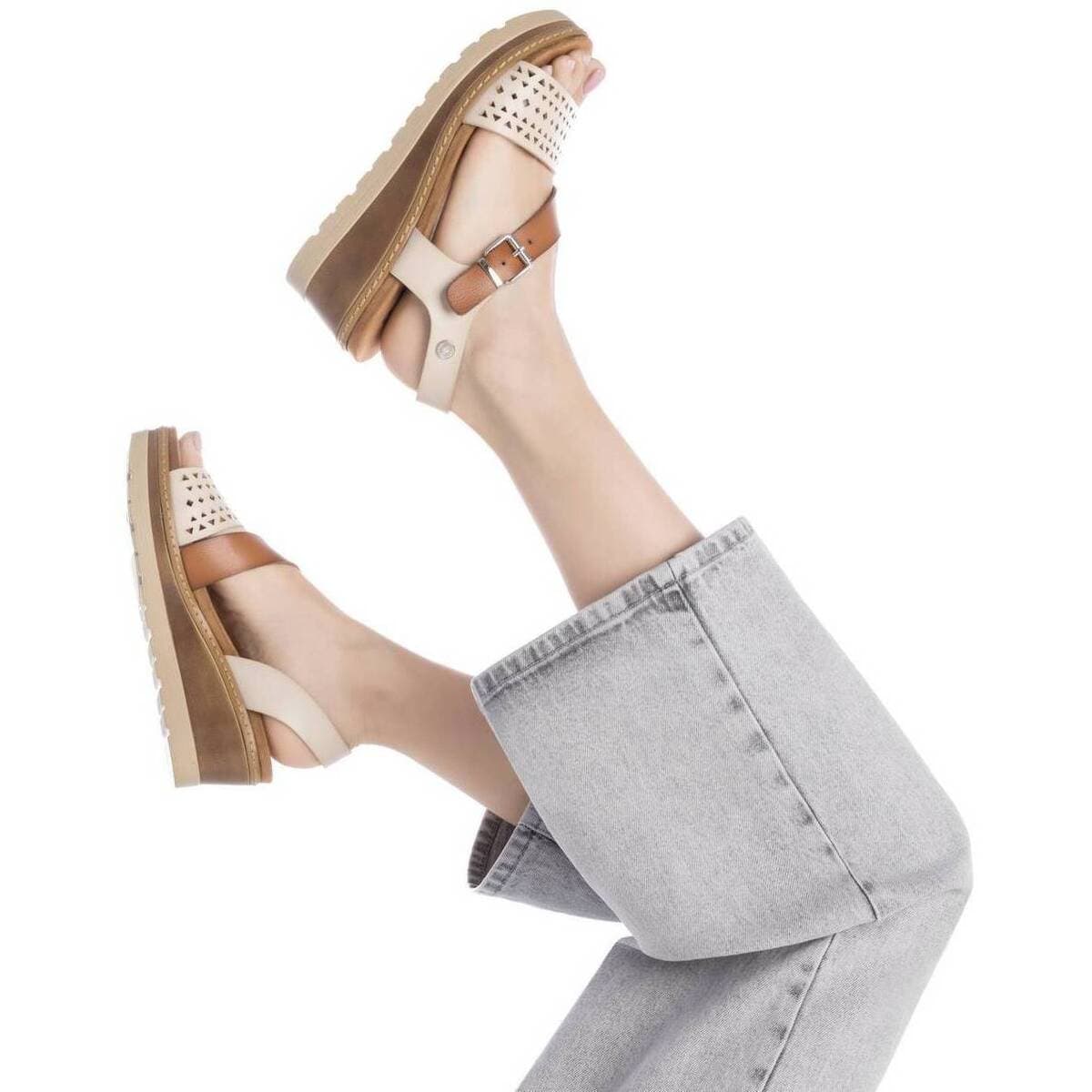 Women's Platforms Refresh White