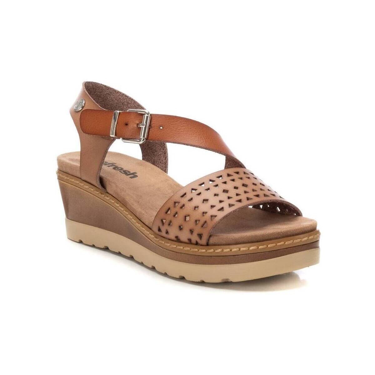 Women's Platforms Refresh Brown