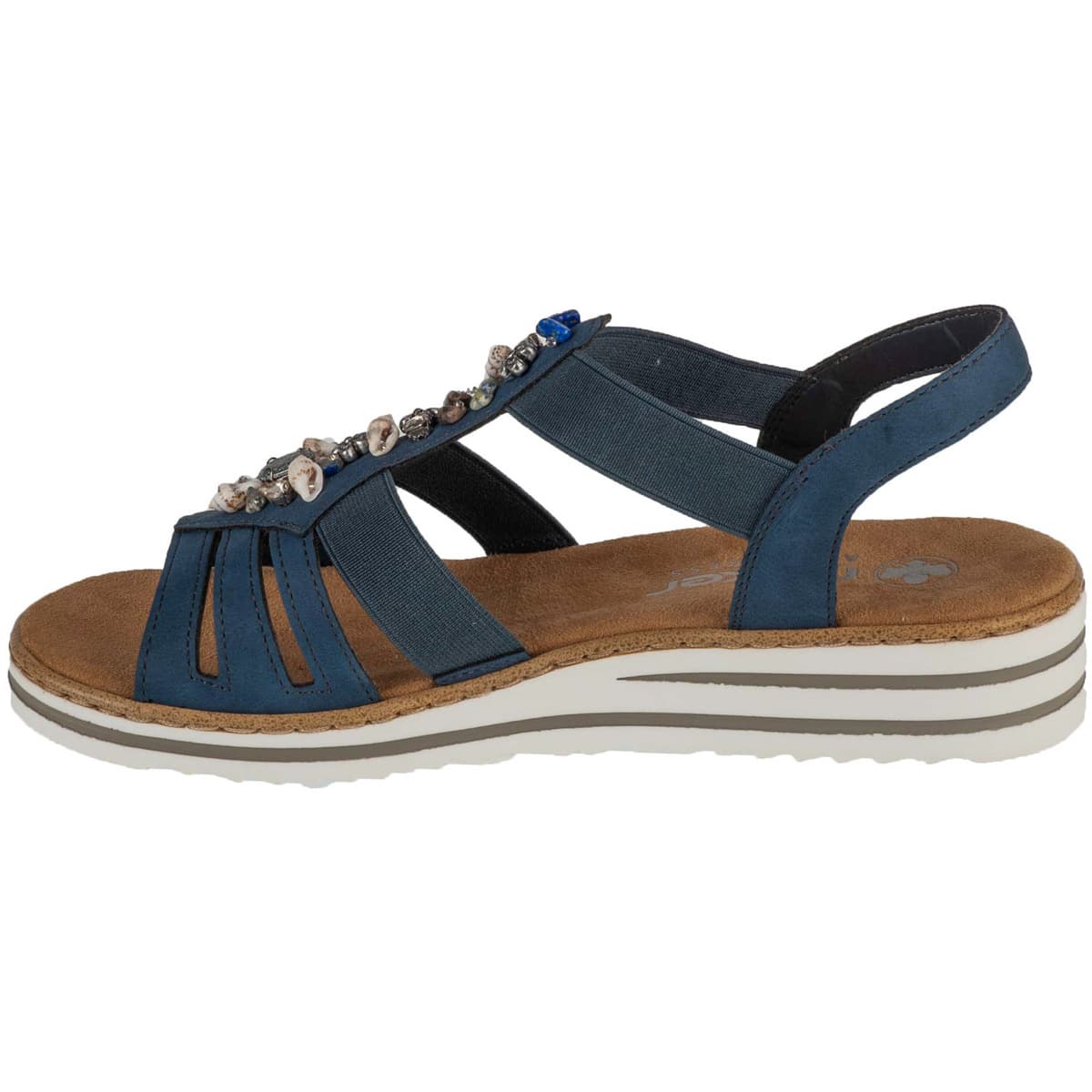 Women's Sports Sandals Rieker Blue
