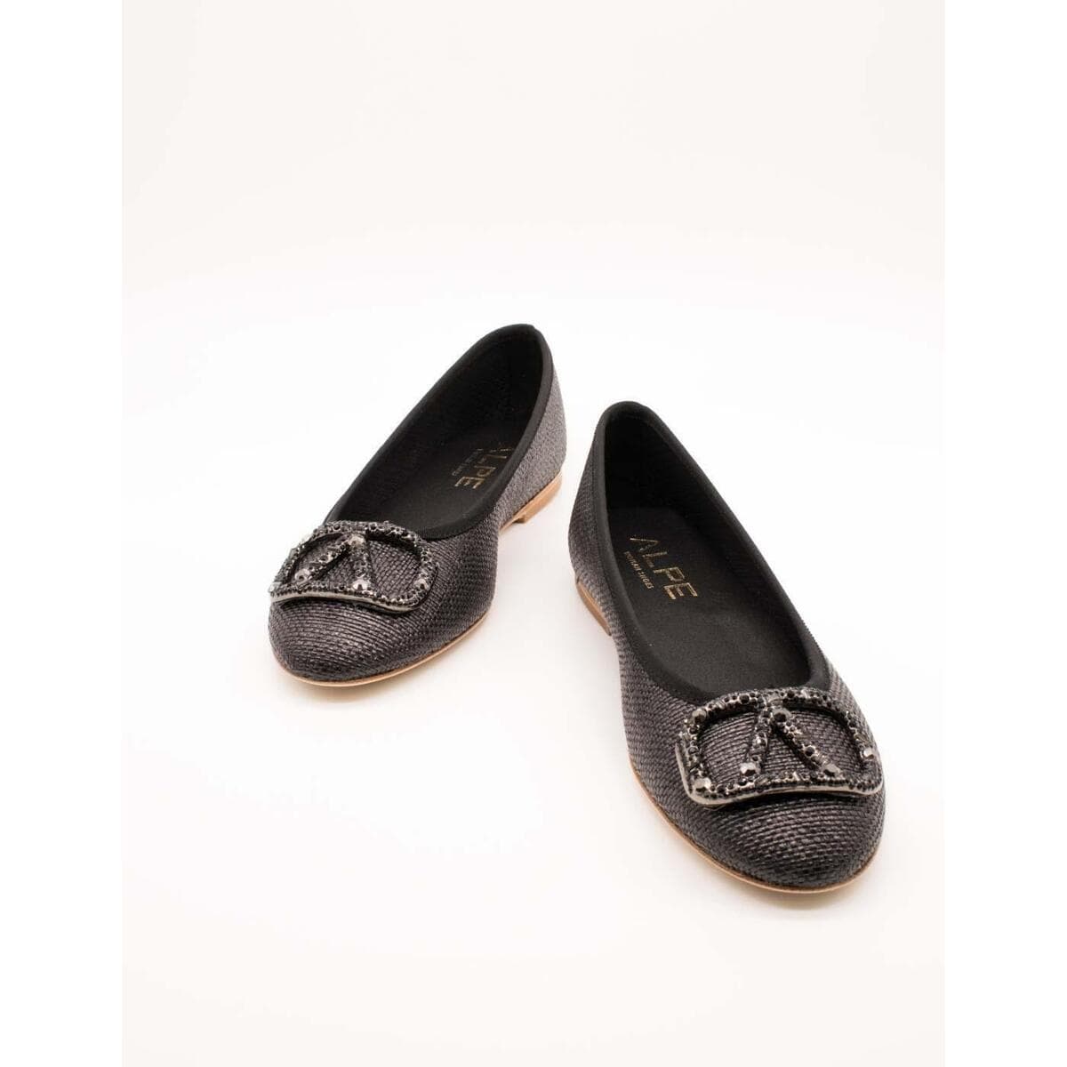 Women's Ballet Flats Alpe Black