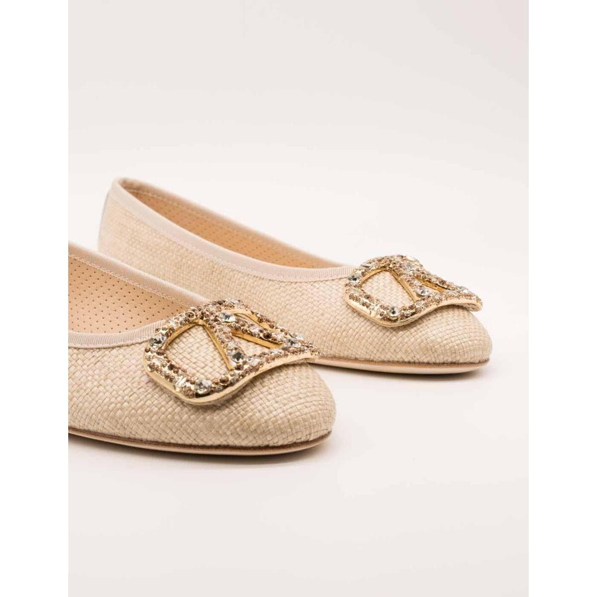 Women's Ballet Flats Alpe Beige