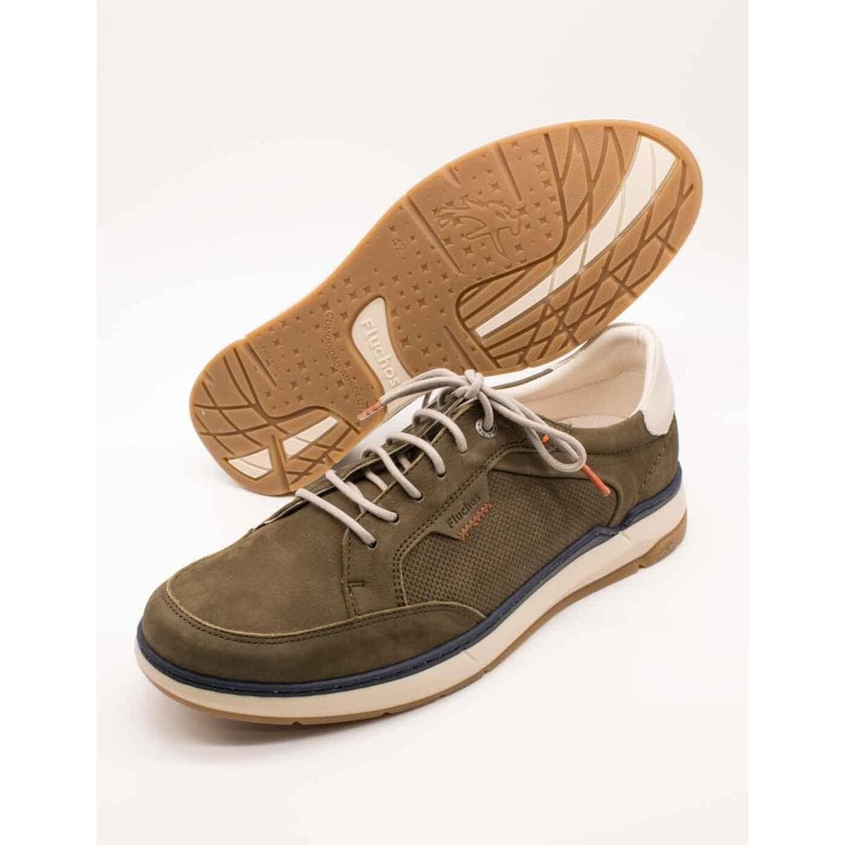 Men's Dress Shoes Fluchos Green