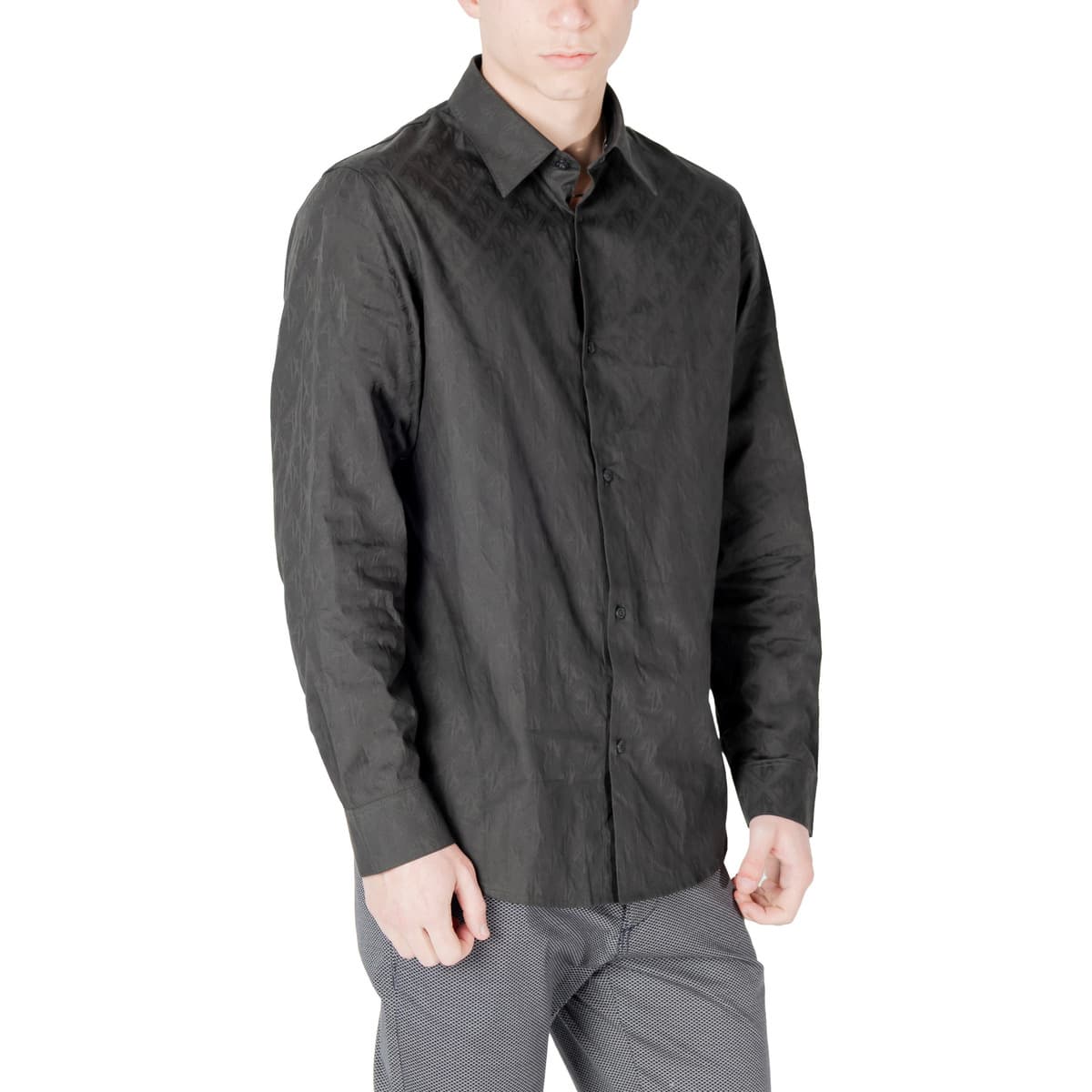 Men's Shirts EAX Black