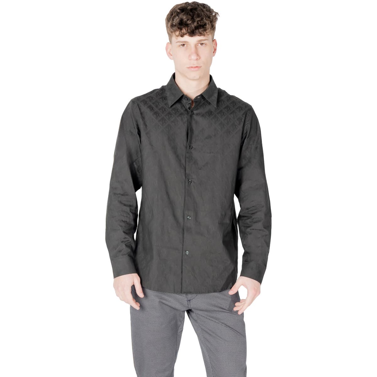 Men's Shirts EAX Black