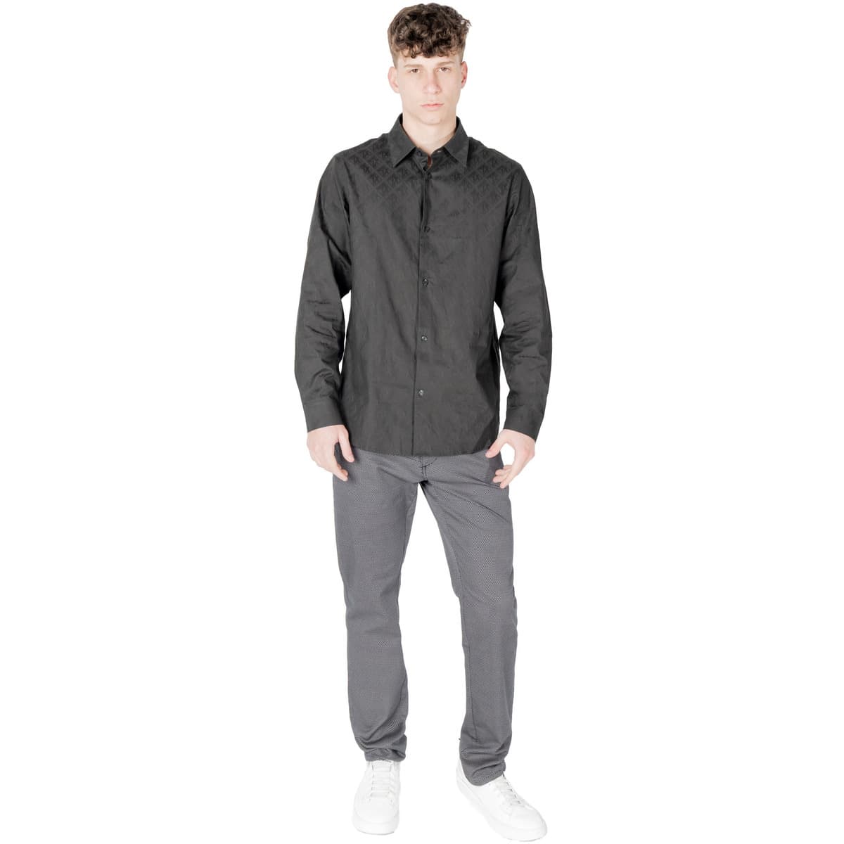 Men's Shirts EAX Black