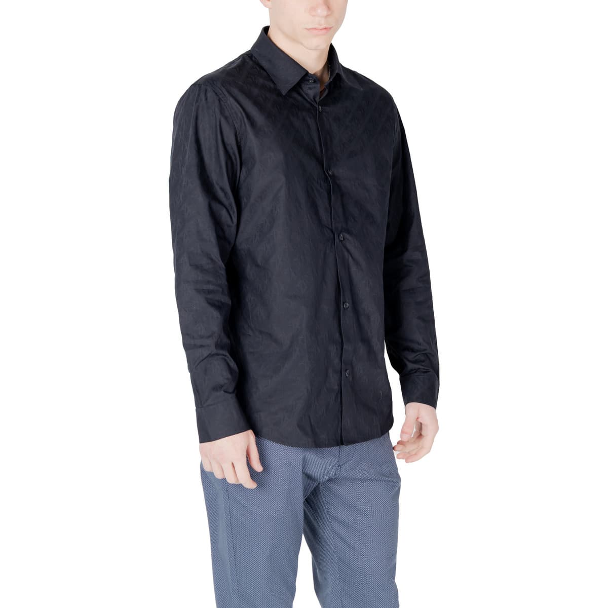 Men's Shirts EAX Blue