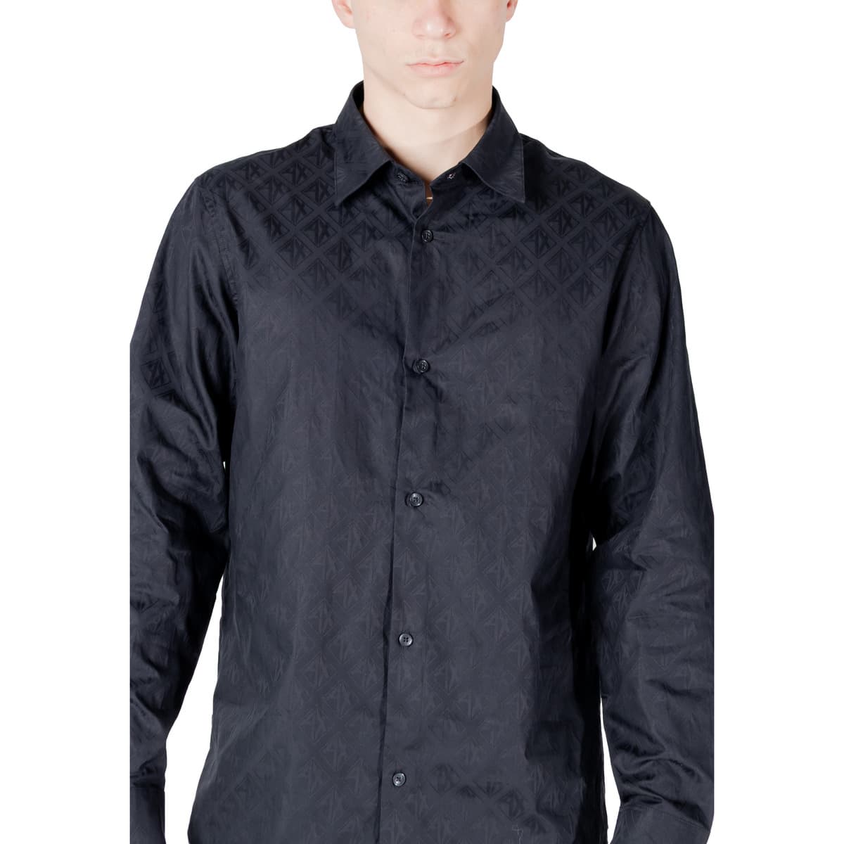 Men's Shirts EAX Blue