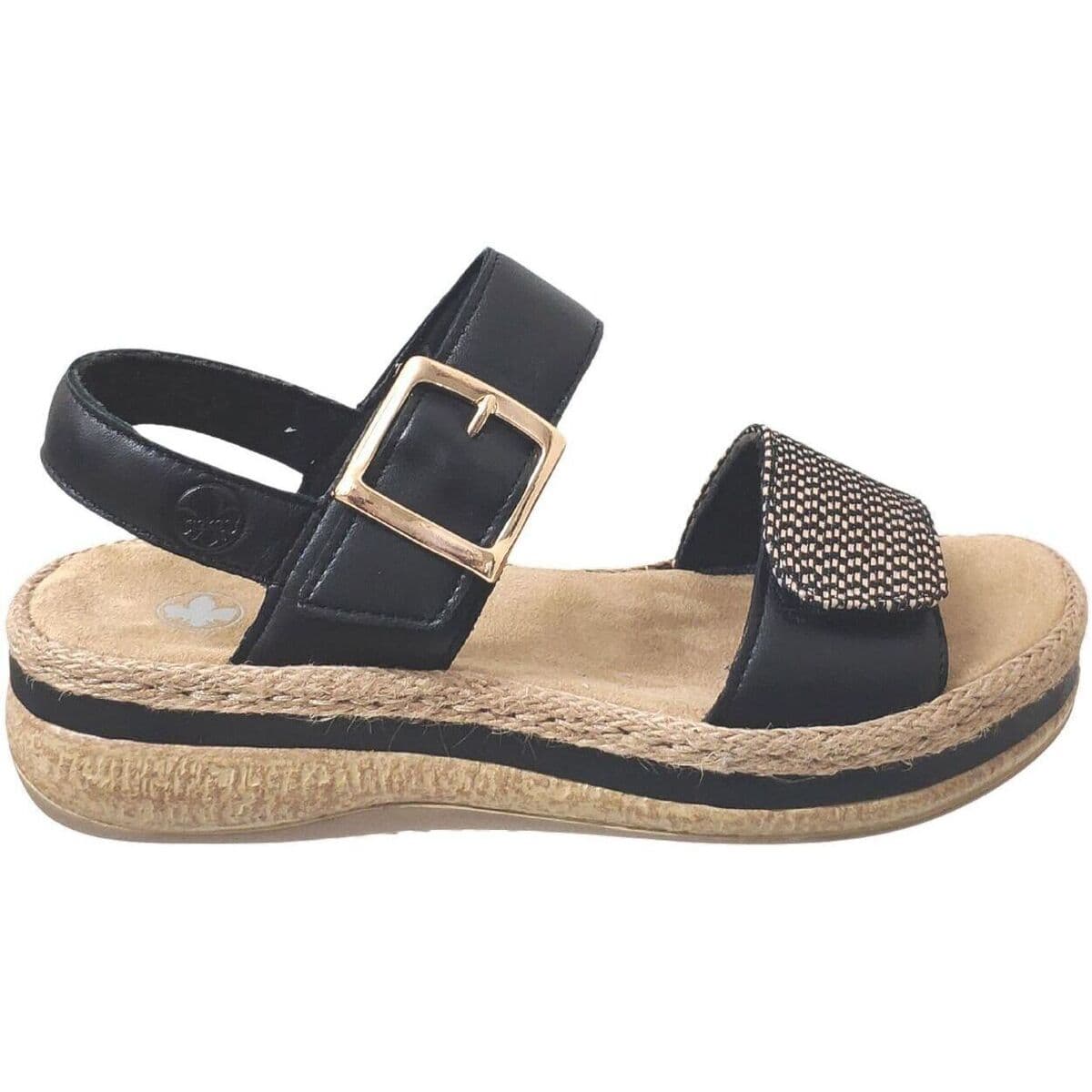 Women's Platforms Rieker Black