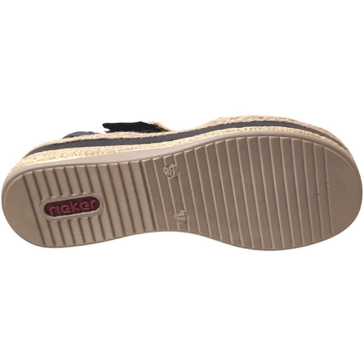 Women's Platforms Rieker Black