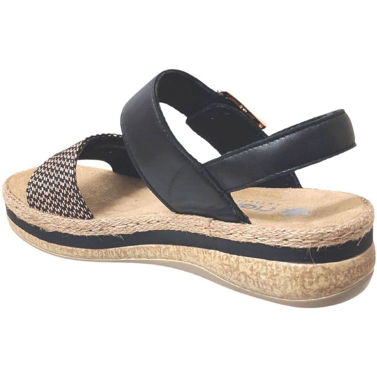 Women's Platforms Rieker Black