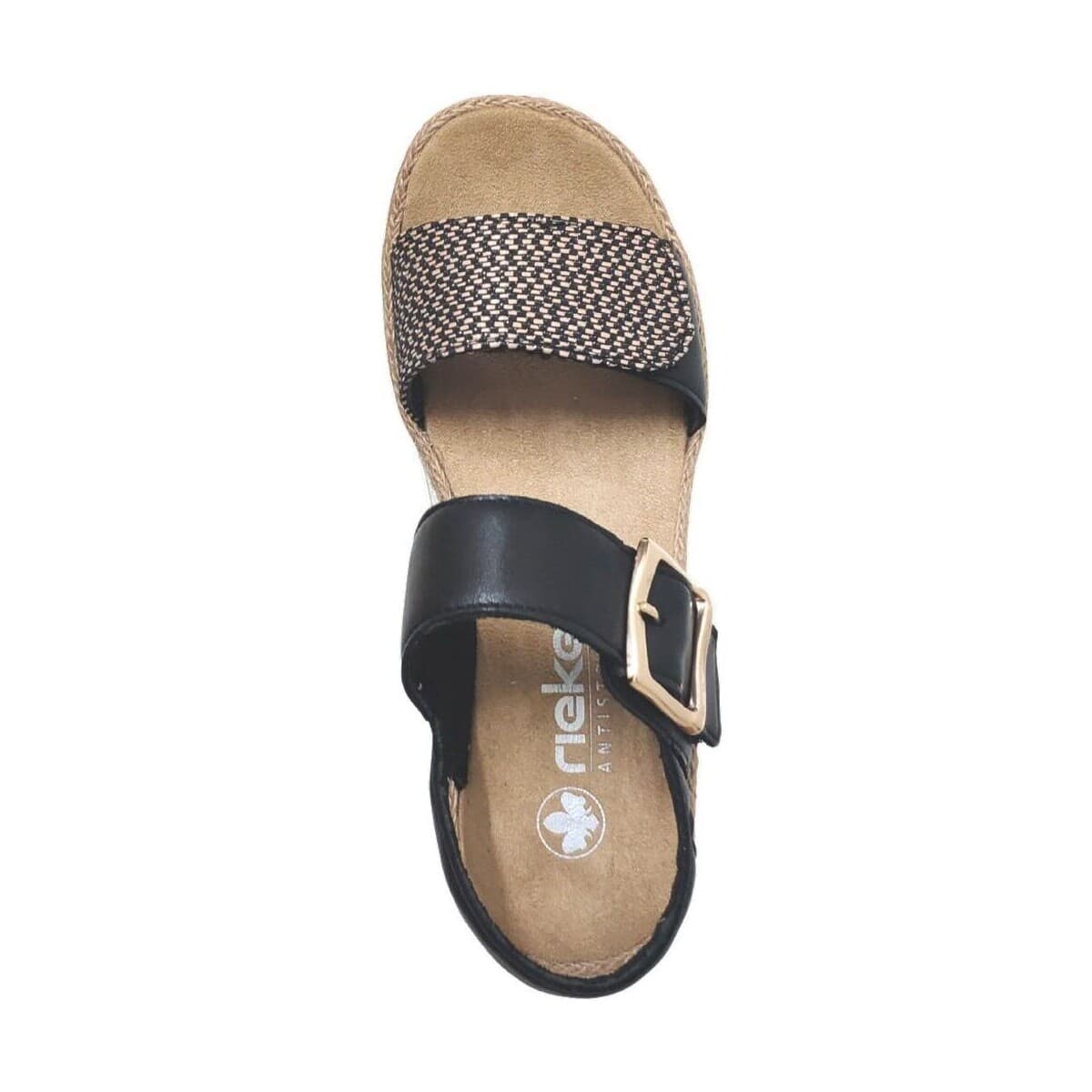 Women's Platforms Rieker Black