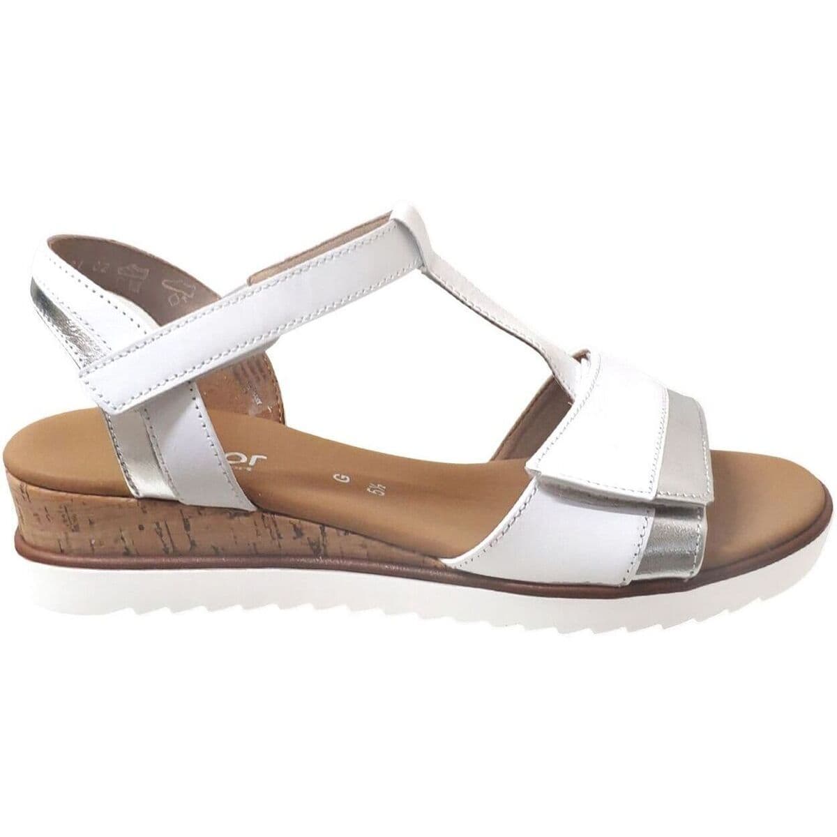 Women's Platforms Gabor Silver