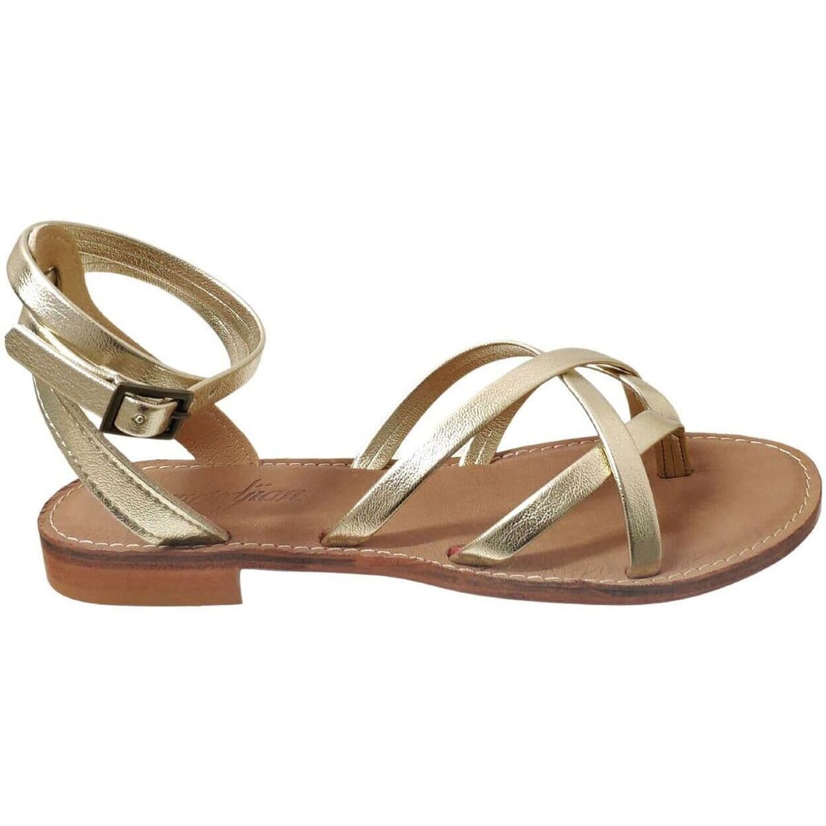 Women's Sandals Semerdjian Gold