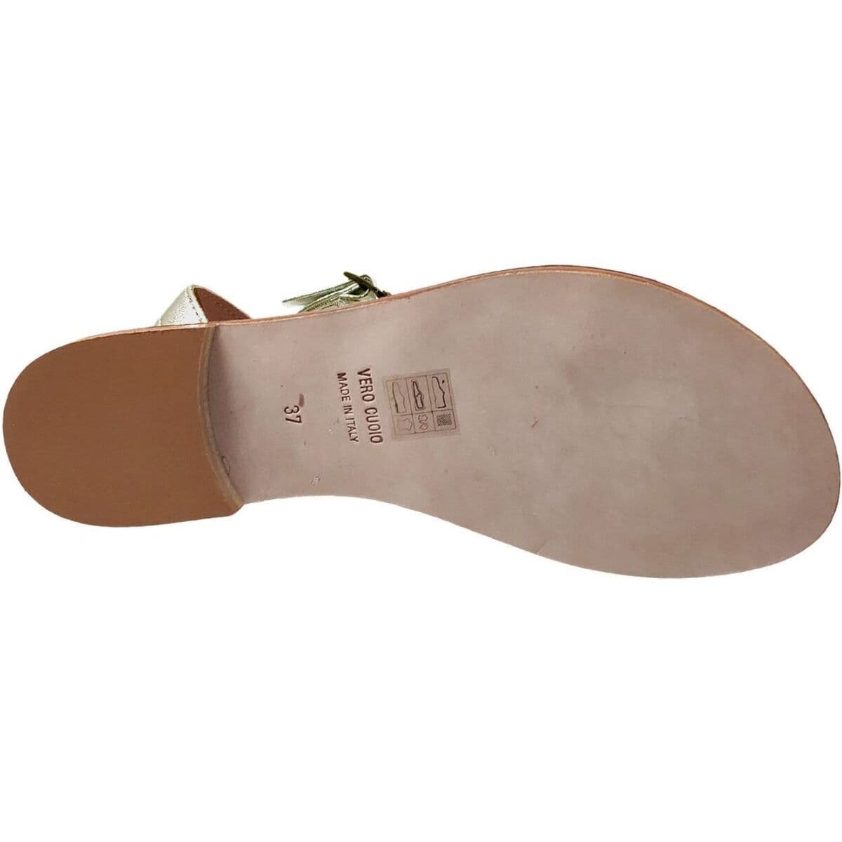 Women's Sandals Semerdjian Gold