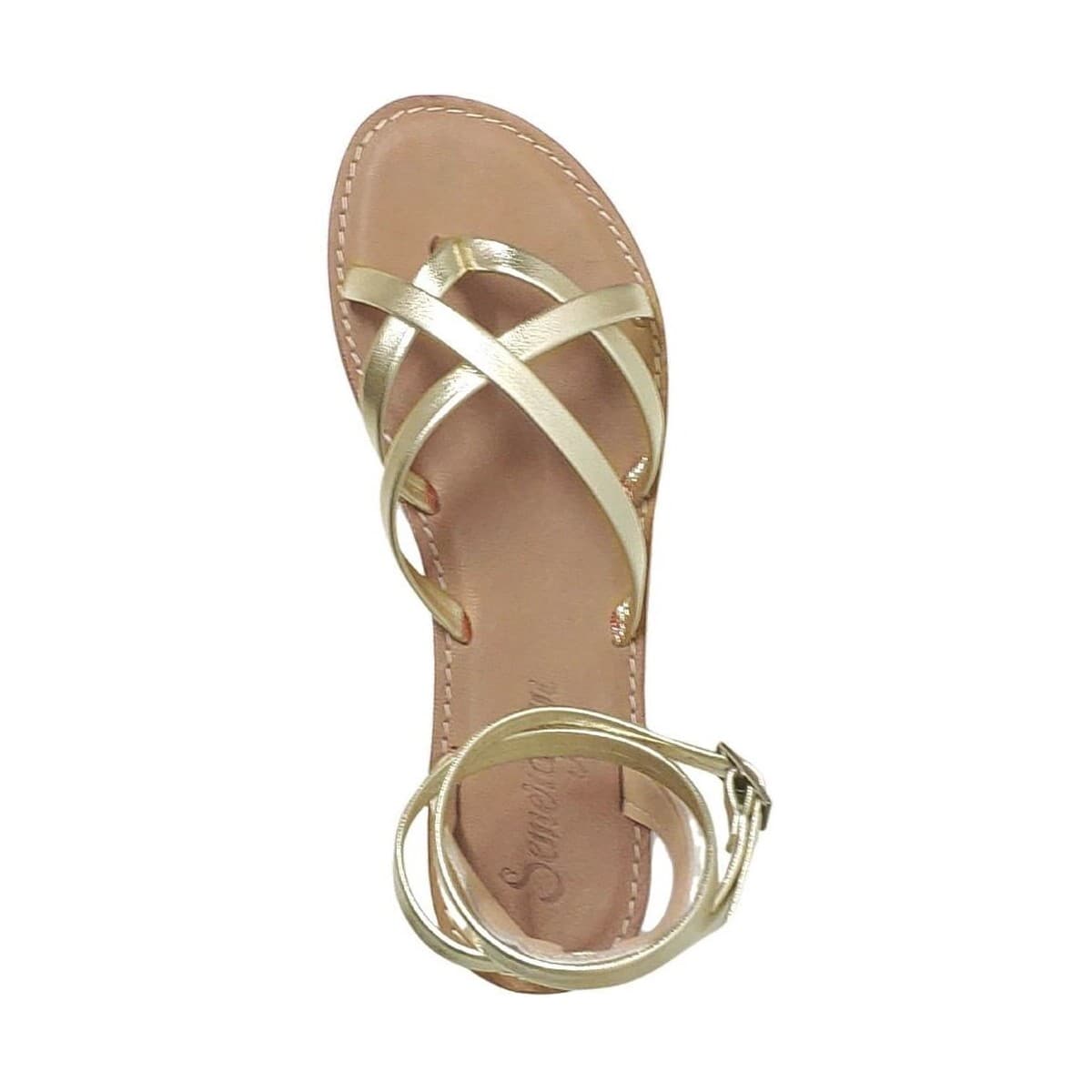 Women's Sandals Semerdjian Gold