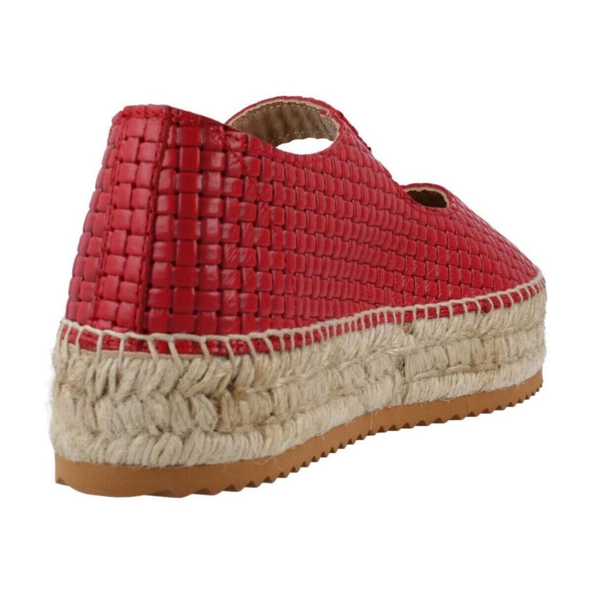 Women's Espadrilles Yellow Red