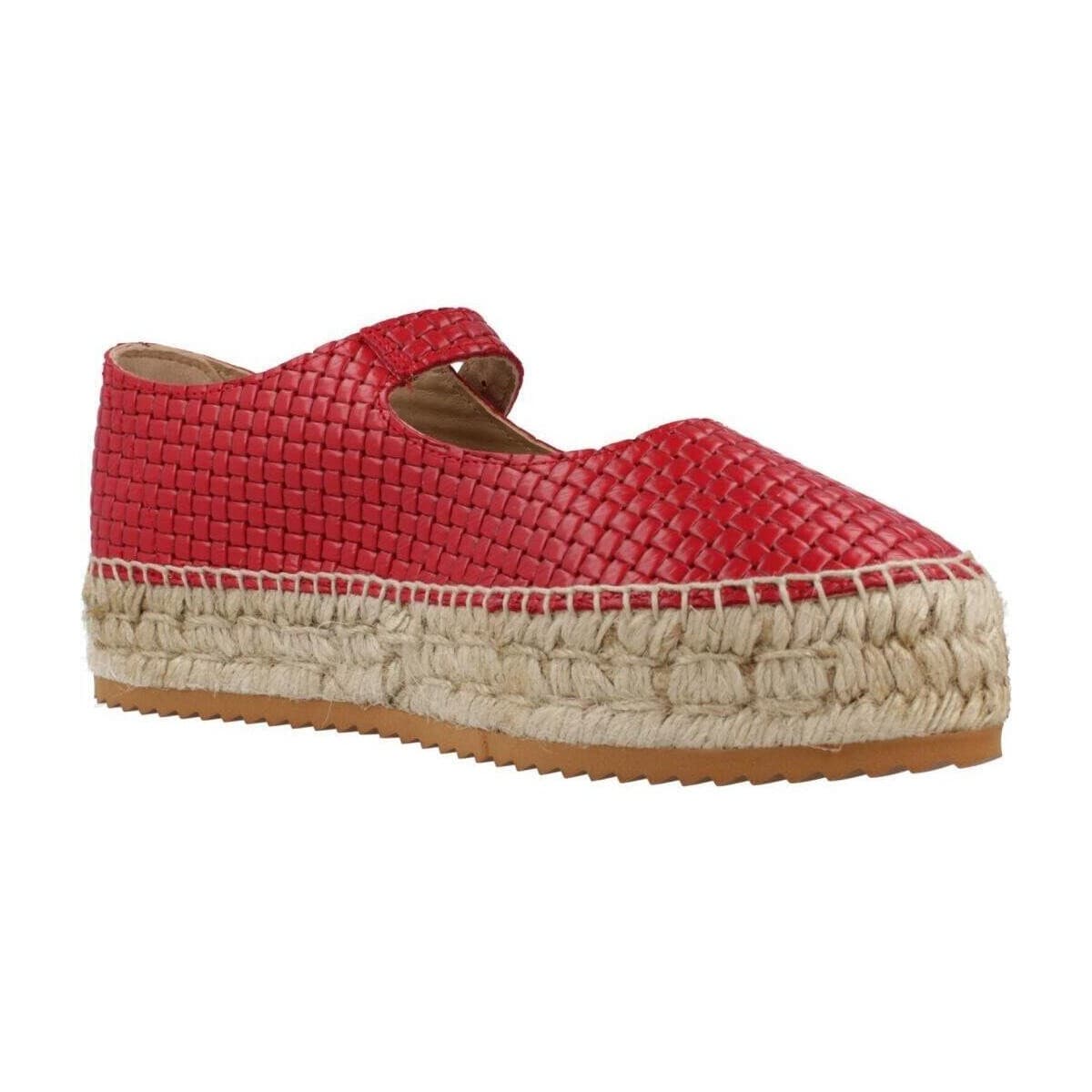 Women's Espadrilles Yellow Red