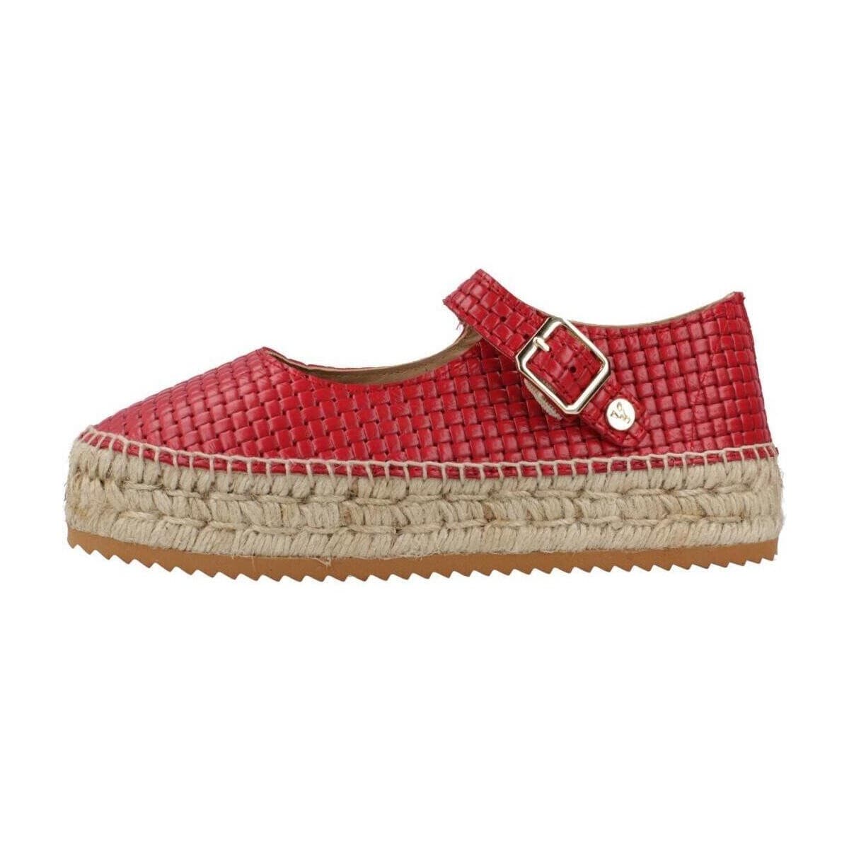 Women's Espadrilles Yellow Red