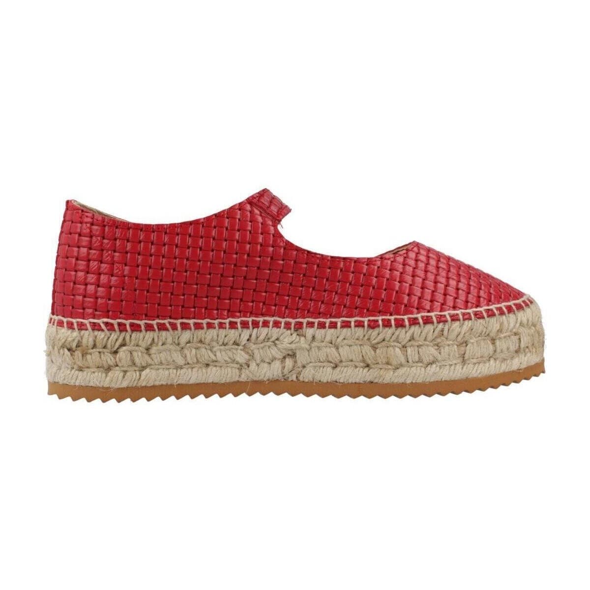 Women's Espadrilles Yellow Red