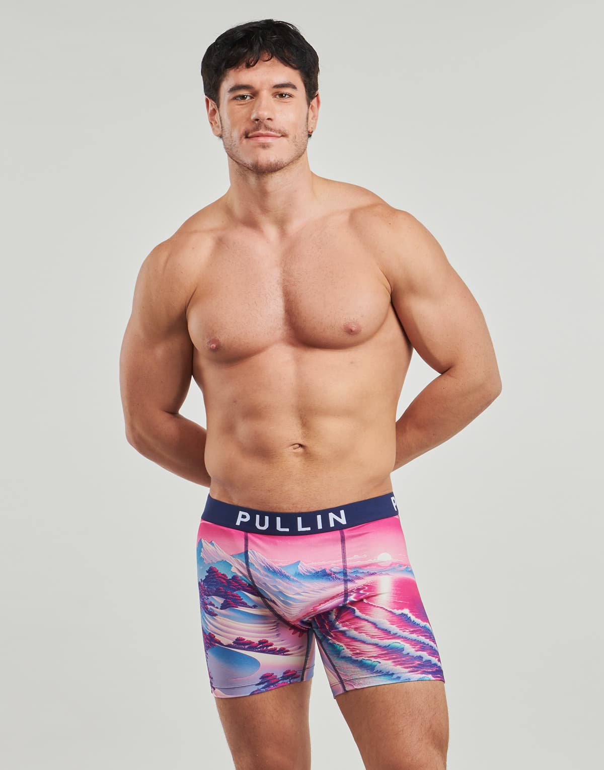 Men's Boxer Briefs Pullin Pink