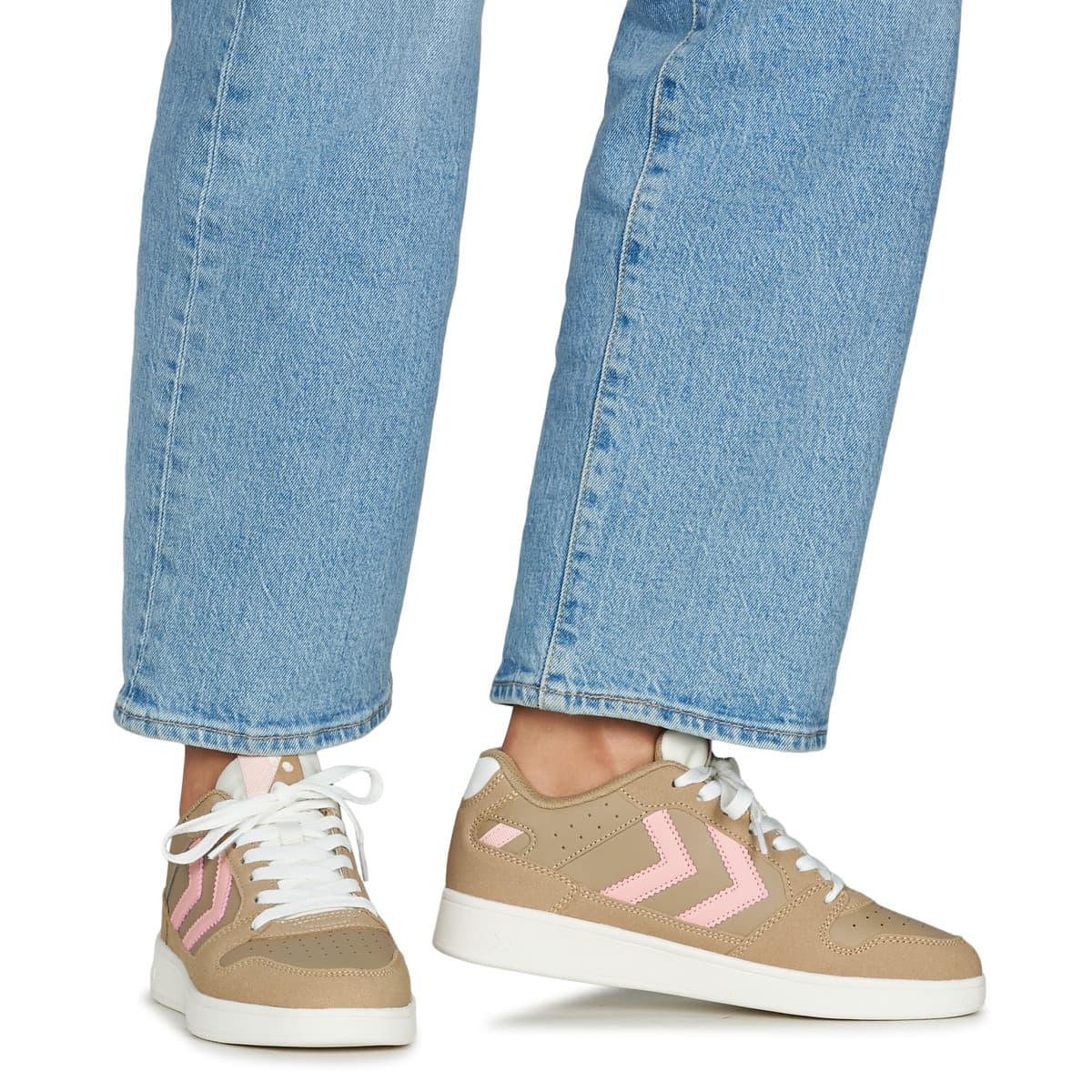 Women's Sports Shoes hummel Beige