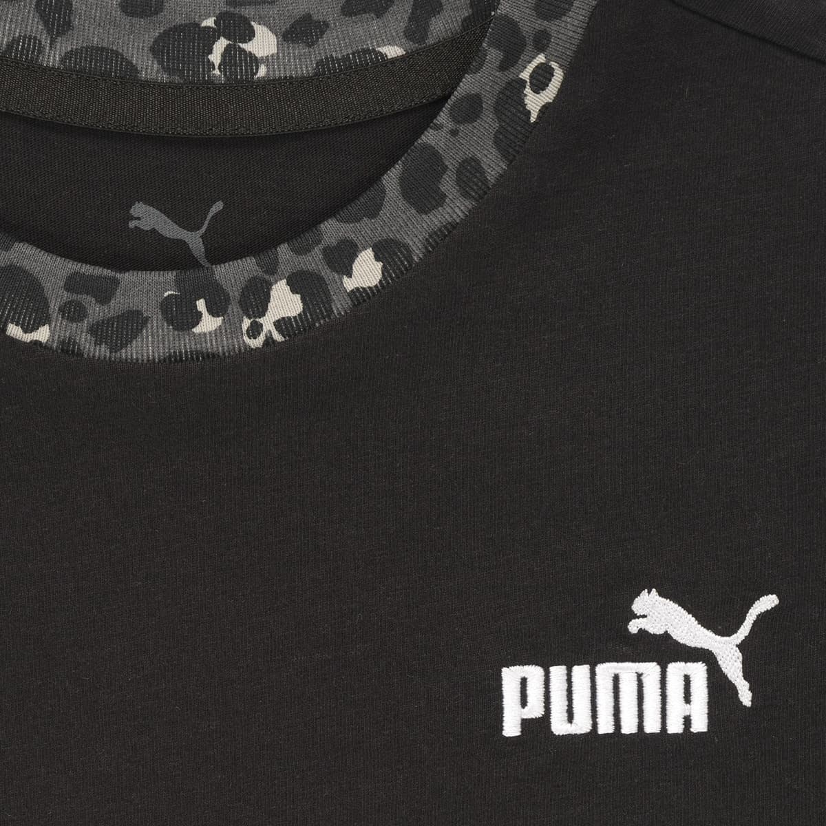 Girls' T-Shirts Puma Black