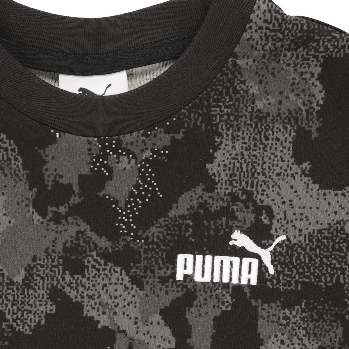 Boys' T-Shirts Puma Black
