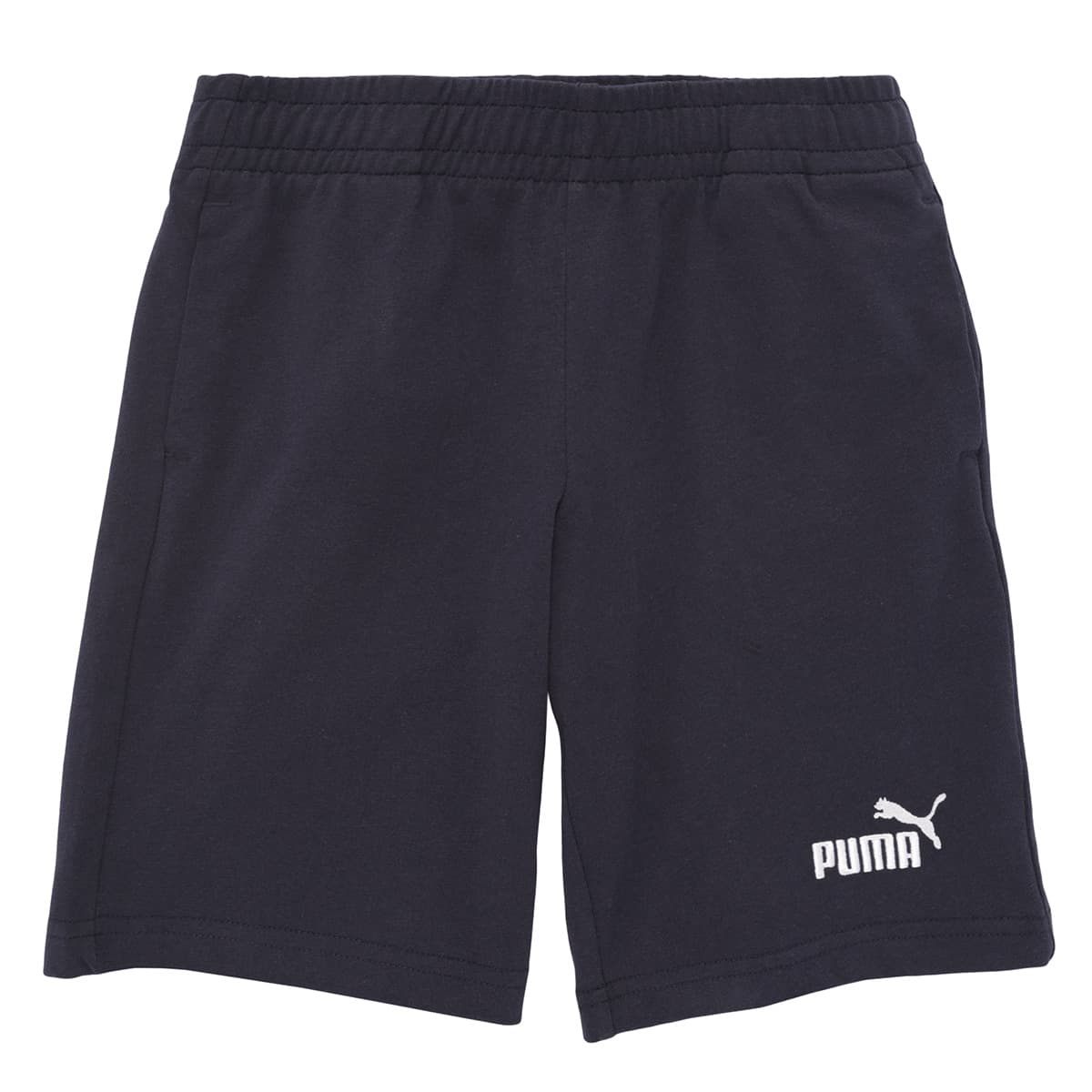 Puma Kids Essentials No. 1 Logo Jersey Shorts Μαυρο