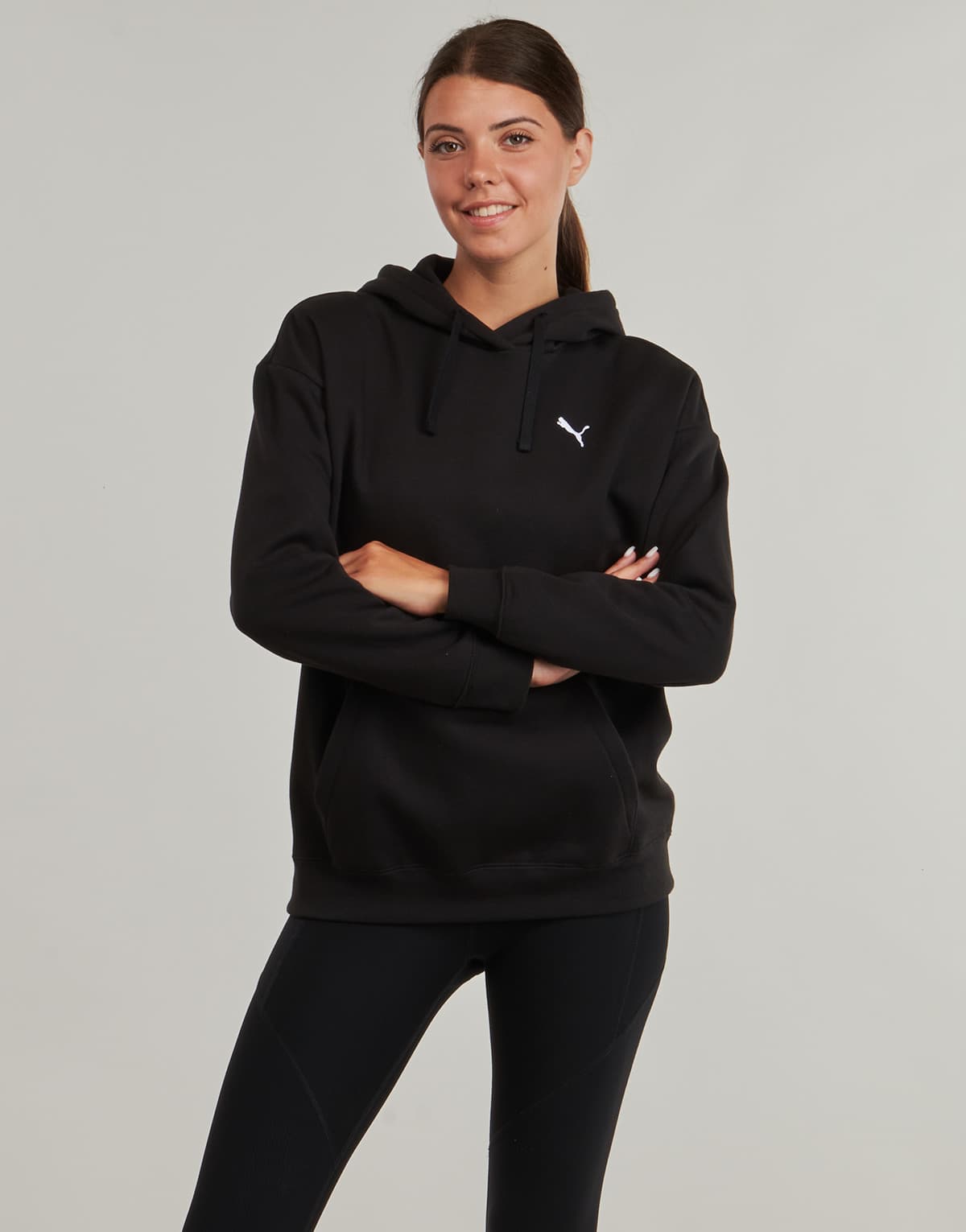 Women's Sweatshirts Puma Black