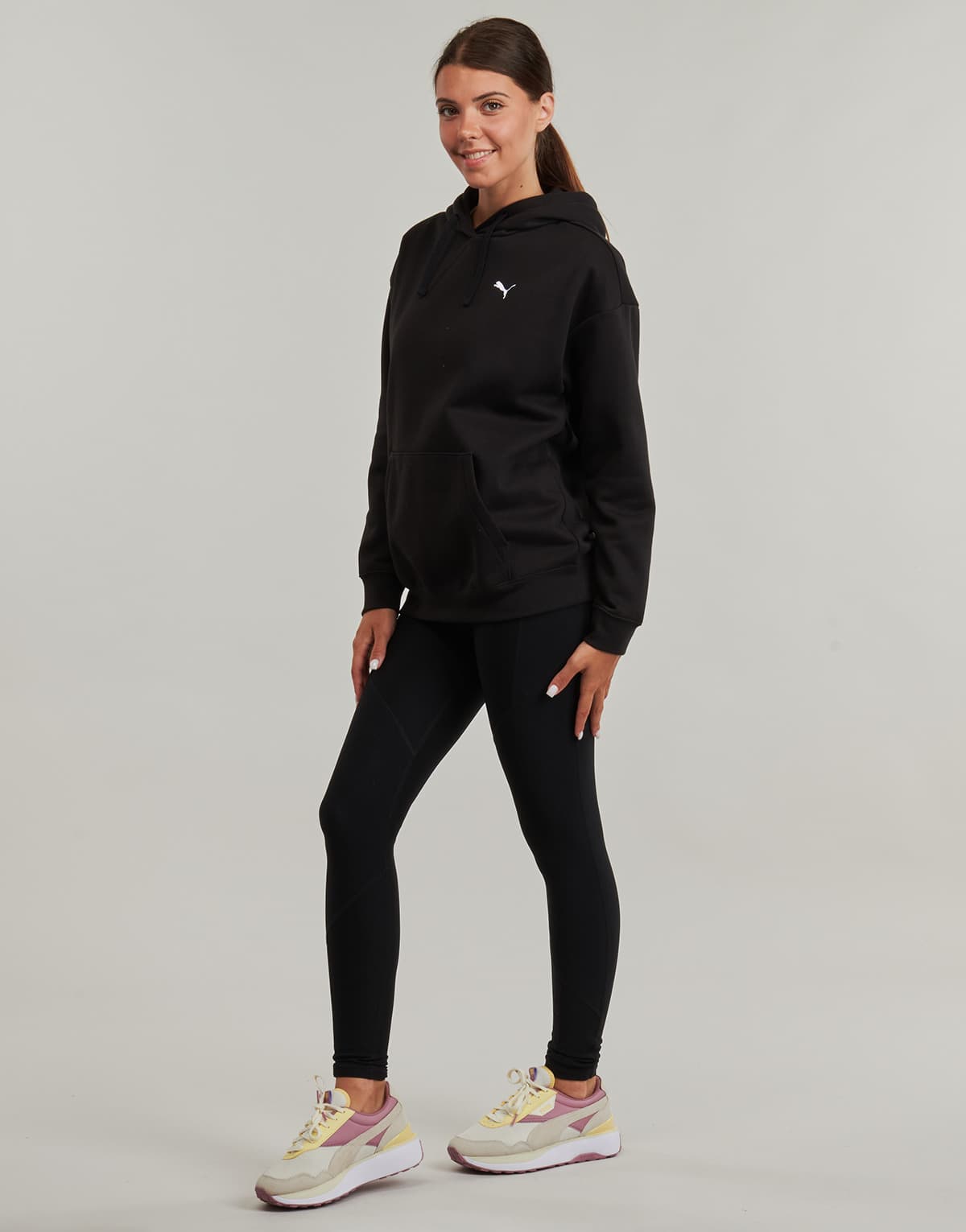 Women's Sweatshirts Puma Black