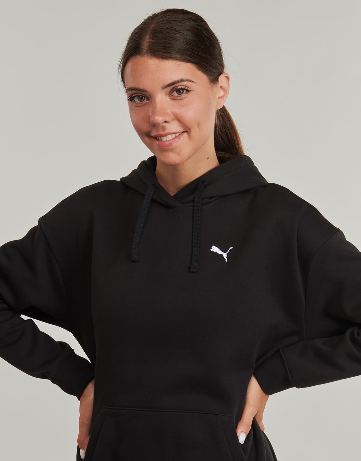 Women's Sweatshirts Puma Black